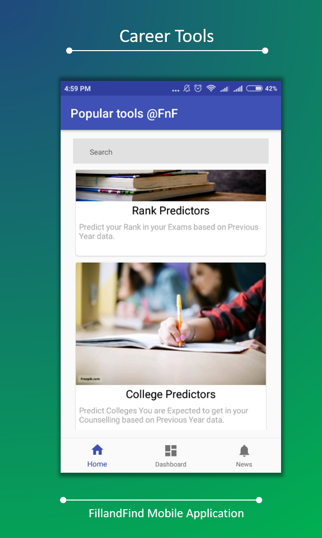 Screenshot Number 5 of FillandFind.com Mobile Application 